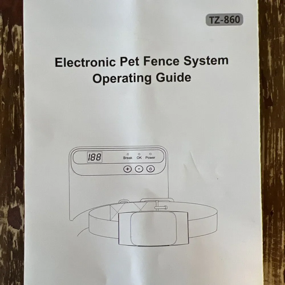 PcEoTllar Electric Dog Fence System *Open Box* Never Used New
